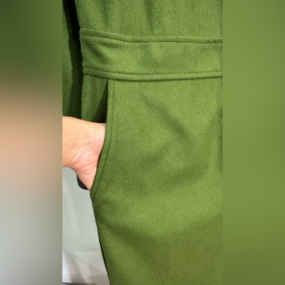 NWT M Missoni Fleeced Wool Blend Green Long Sleeve Jumpsuit IT 40 (US 4) - Picture 4 of 14